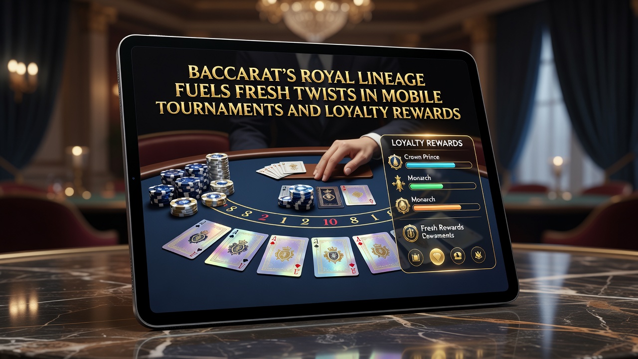 Mobile Baccarat-Turnieroberfläche mit königlichen Treuebelohnungen und Loyalty-Features
